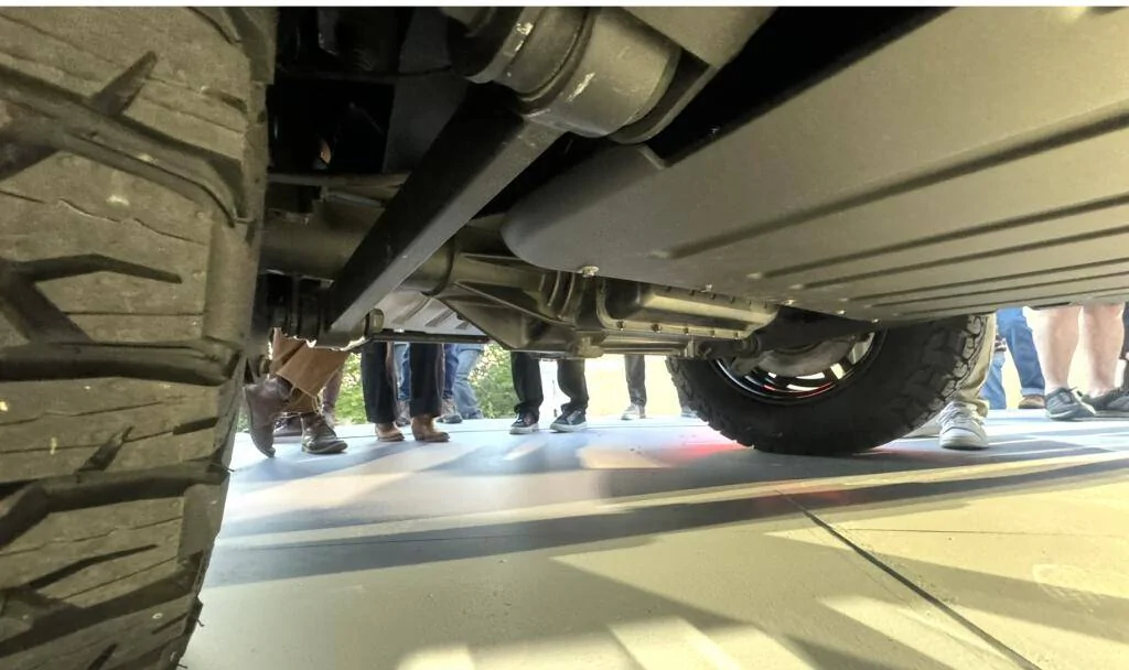 Skid plate skids underbody 2027 Scout Motors EV Traveler SUV Terra Pickup Truck 1.webp