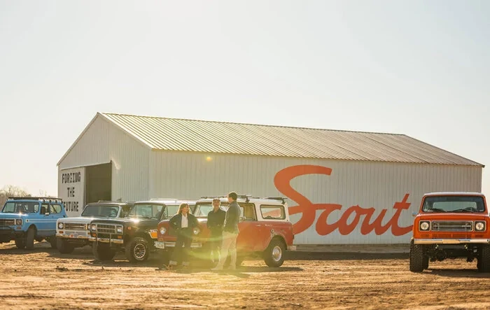 Scout EV will have swing-out tire carrier, open-roof, switches/dials, locking differentials